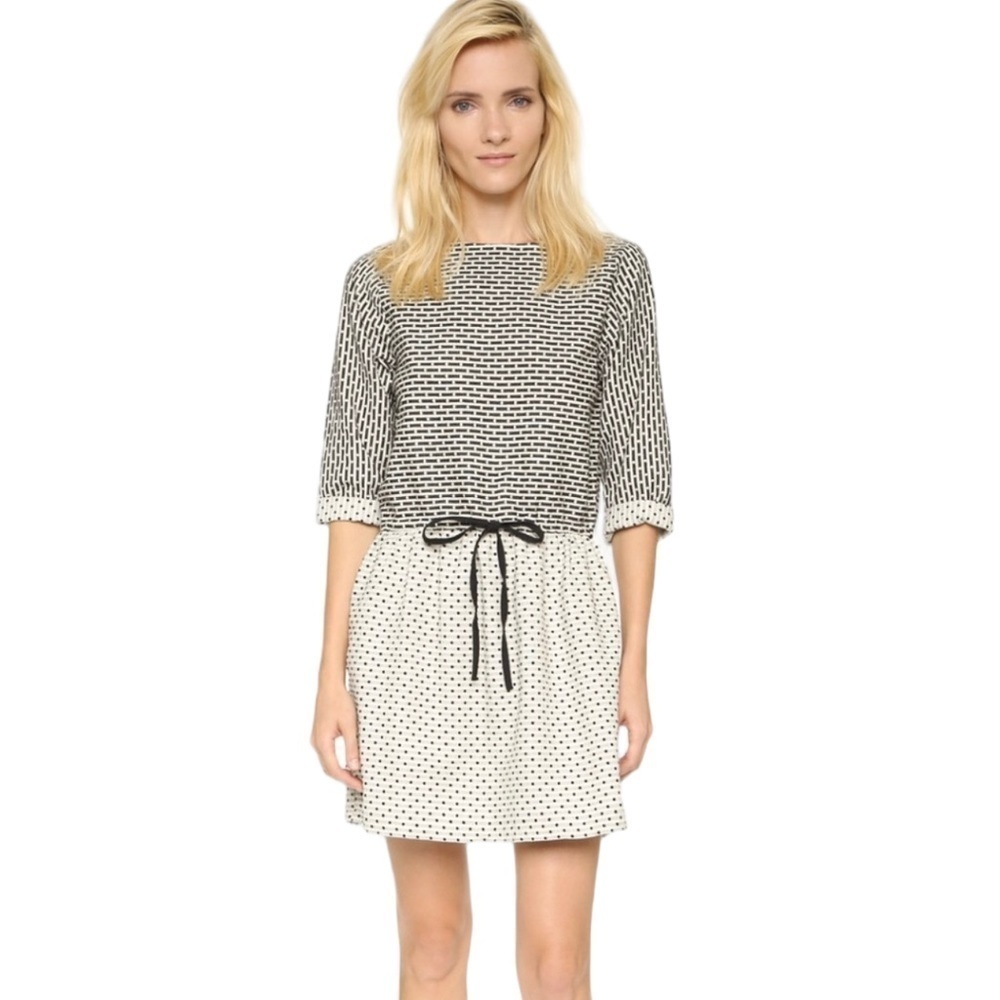 Ace & Jig Patterned Dress With Drawstring Waist - image 2